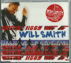 Will Smith - Gettin&#39; Jiggy Wit It / Men In Black 1998 Eu CD1 The Fresh Prince - £9.91 GBP