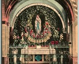 Lourdes Chapel on Mother of God&#39;s Mountain Králíky Czechoslovakia DB Pos... - $9.85