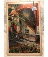 Vtg LA New Orleans Courtyard Governor Claiborne Home Art Board 16 3/4&quot; x... - $57.78 CAD