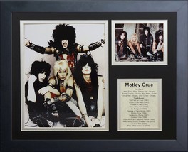 Legends Never Die Motley Crue Framed Photo Collage, 11 By 14-Inch - £44.70 GBP