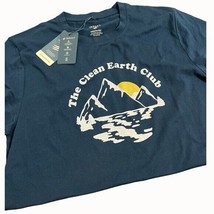 IMPACT COLLECTION UNITED BY BLUE &quot;THE CLEAN EARTH CLUB&quot; T-SHIRT (ADULT L... - £12.37 GBP