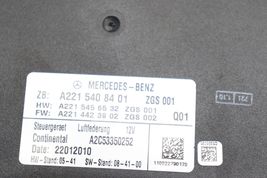 07-13 MERCEDES-BENZ W221 S550 AIRMATIC AIR SUSPENSION CONTROL MODULE E2939 image 11