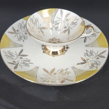 Bareuther Waldsassen Tea Cup &amp; Dessert Plate Bavaria Germany 2 Piece Set... - £19.66 GBP