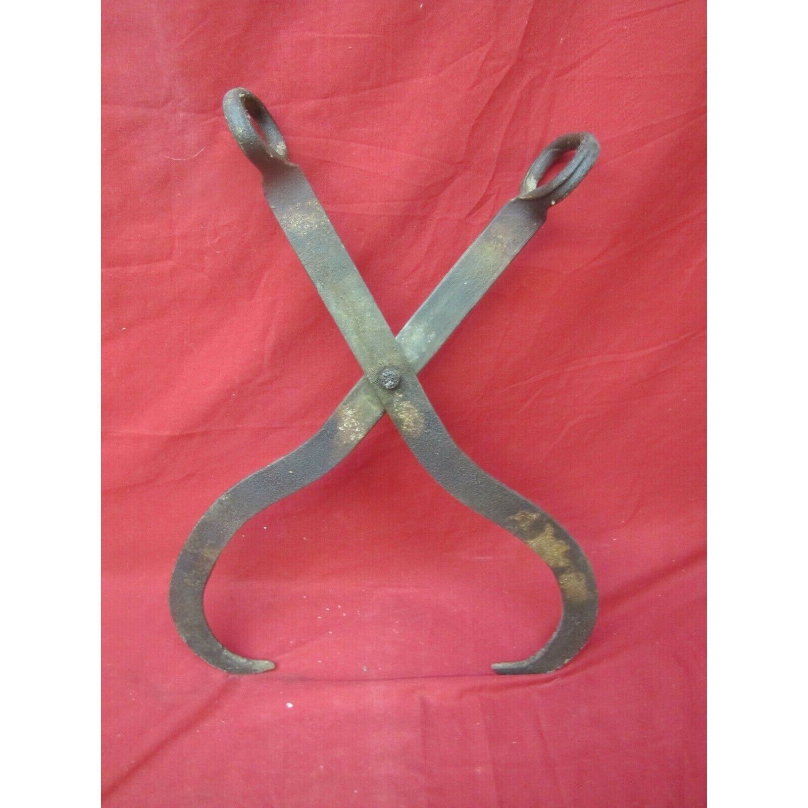 Vintage Primitive Block Ice Tongs #4 - $24.74