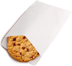 Wax Paper Bags, 100 Pcs Glassine Bags 4X6 Inches Paper Treat Cookie Bags Semi-Tr - £9.50 GBP