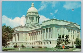 State Capitol Frankfort Kentucky 1969 Historic Building Vintage Postcard - £11.15 GBP