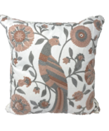 Nina Home by Nina Campbell Embroidered Throw Pillow 18&quot; - $27.35 CAD