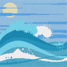 Pepita Needlepoint Canvas: Surfing, 10&quot; x 10&quot; - £62.36 GBP+
