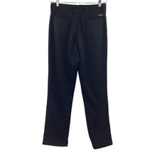 Adidas Pants Black Medium Climalite Slim Cleat Cut Baseball Softball Zipper EUC - £19.85 GBP