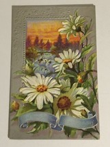 1910 Birthday Postcard Antique West Union Ohio - £5.52 GBP
