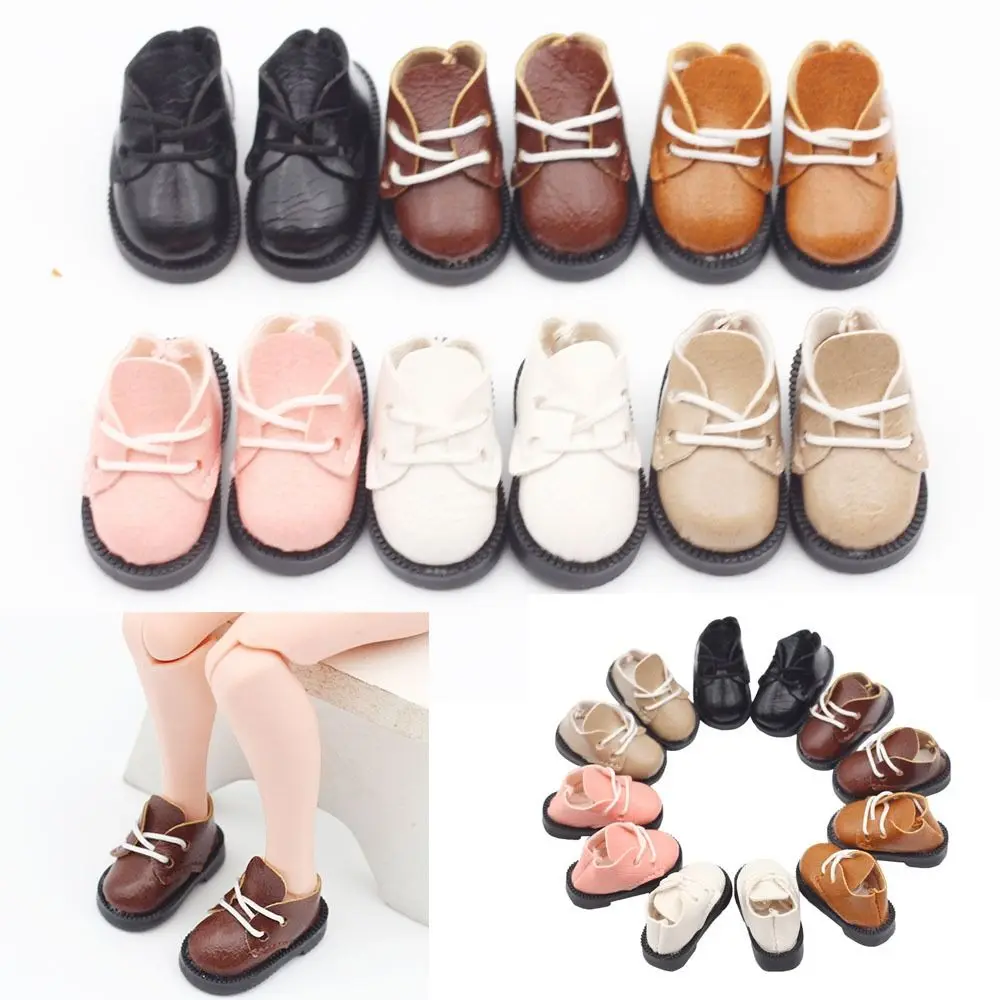 1 Pair Foot Length 3.2cm Doll Shoes Fashion Female Doll Boots Fit 1/6 Dolls - £10.47 GBP+