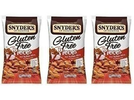 Snyder&#39;s of Hanover Gluten Free Hot Buffalo Wing Pretzels 7oz (3 bags) - $21.77