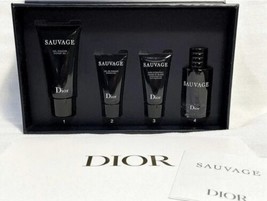 Dior Sauvage 4 Piece Set New In Box Sealed Sauvage Eau De Toilette - £45.55 GBP