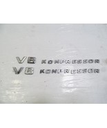 04 Mercedes R230 SL55 emblem for fenders V8 Kompressor - €17,22 EUR