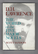 Scott Sanders. D.H. Lawrence World Of The 5 Major Novels First Ed. Hardcover Dj - £12.94 GBP
