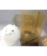 Vintage Silvia &amp; Silvan Wind Up White Furry Cat - $6.84 CAD