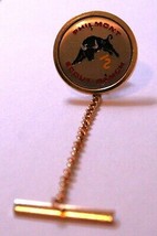 PHILMONT SCOUT RANCH Tie Tack Pin With Chain &amp; Bar Clutch BSA Boy Scouts - £15.45 GBP