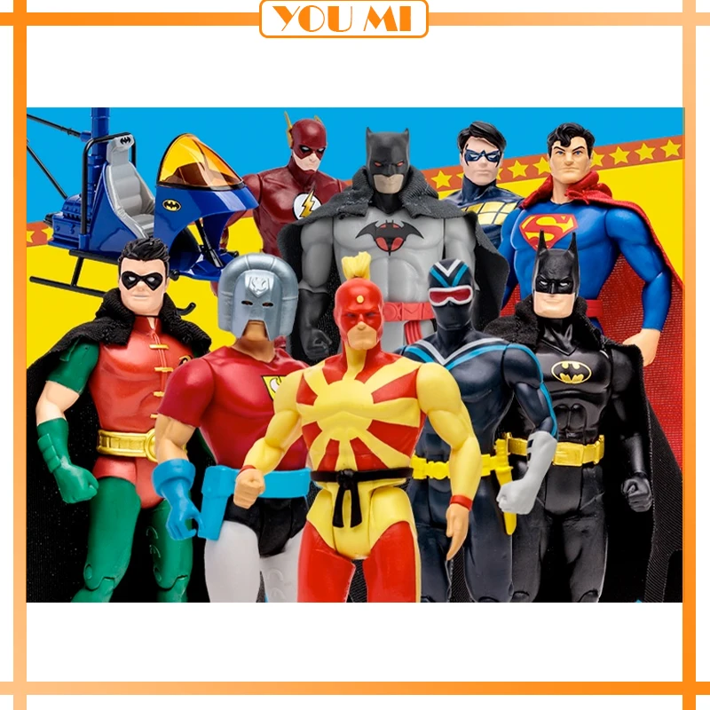 Mcfarlane Dc Toys Anime Figure Super Powers Batman Flash Wonder Peacemak... - £37.21 GBP+