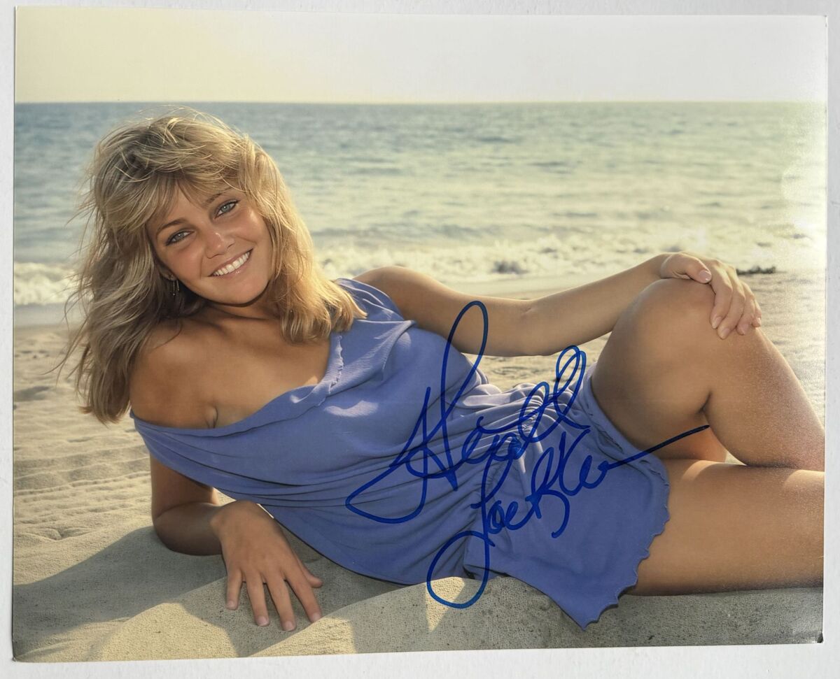 Heather Locklear Autographed Glossy 8x10 Photo - $54.38 CAD