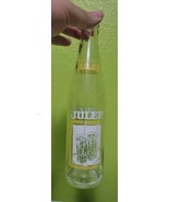 Rare Vintage Antique Soda Pop Glass Bottle Julep Clear 10oz  - £23.11 GBP