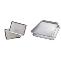 USA Pan Nonstick Quarter Sheet Pan, Set of 2 &amp; Bakeware Half Sheet Pan, ... - £105.61 GBP