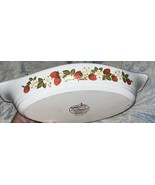 Sheffield Stoneware Au Gratin Strawberries and Cream Shallow Oval Casser... - £11.20 GBP