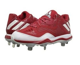 Adidas Originals Mens Freak X Carbon Mid Baseball Shoe Cleats Power Red Size 12 - £72.15 GBP