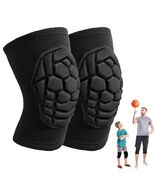 Lightweight Knee Pads with Sponge Padding for Sports, Black, Size M - $5.63 CAD