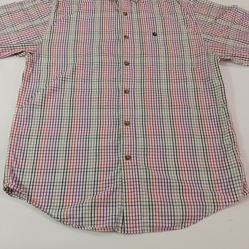 Carhartt S252 WTH Men’s Multicolor Plaid Cotton  Button-Down Long Sleeve Size M Item image 10