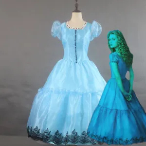 Alice in Wonderland Cosplay Costume Alice light blue Costume Halloween G... - $88.50
