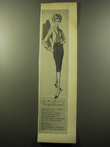 1959 Evan-Picone Skirt and Shirt Ad - From the master hands of Evan-Picone - £13.80 GBP