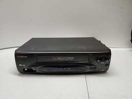 Broksonic Vcr Player Black VHSA-6741 CTTCT Series B Tested And Works - £21.89 GBP