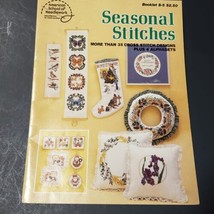 American School of Needlework Seasonal Stitches Cross Stitch Patterns Bo... - £3.66 GBP