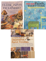 Books 3 Chalk Paint Annie Sloan Paint Finishes Classic Faux Step-by-Step Decor - £16.06 GBP
