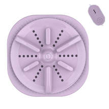 Portable Mini Turbo Switch Three-Speed Timing Washing Machine, Size: Rem... - $11.99