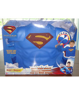 Superman Returns Mega Mighty Muscles Flex Suit and Cape Outfit Costume, ... - £25.77 GBP