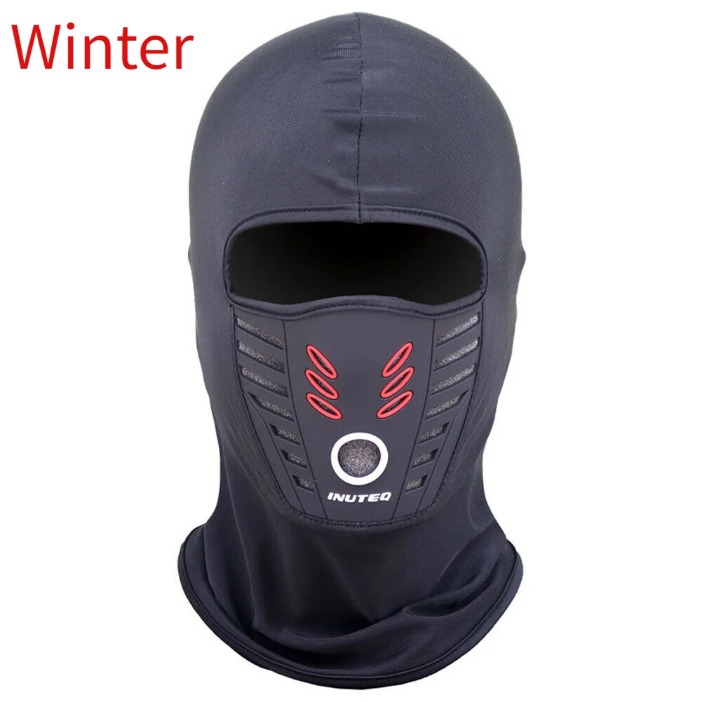 Summer/Winter Warm Fleece Motorcycle Face Mask Anti-dust Waterproof Windproof Fu - £59.82 GBP