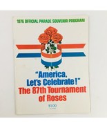 1976 Official Parade Souvenir Program 87th Tournament of Roses - £8.92 GBP