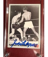Jake LaMotta Signed Autographed 1991 AW Sports Boxing Card - COA Matchin... - $665.05 MXN