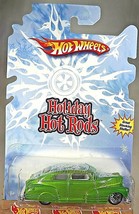 2009 Hot Wheels Holiday Hot Rods Series &#39;47 CHEVY FLEETLINE Green w/Chrome Lace - £9.38 GBP