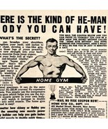 1959 Home Gym Health and Wellness Advertisement He-Man DWN7 - $13.98