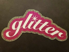 2001 Mariah Carey Glitter Brand New Promo Cutout Sticker New Old Stock ST11 - £19.61 GBP