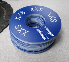WRANGLER Sizing Rings Divider for Clothing Display Racks XXS-3XLT - £21.20 GBP