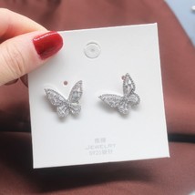2021 Korea Hot Sale Fashion Jewelry Exquisite Elegant Copper Inlaid Zircon Earri - £7.15 GBP
