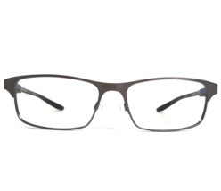Nike Eyeglasses Frames 8046 071 Gunmetal Grey Rectangular Full Rim 54-16-140 - £74.57 GBP