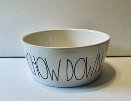 Chow Down 8in Dog Bowl XL by Rae Dunn - £9.33 GBP