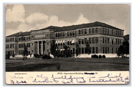 Agriculture Building University Of Illinois Chapaign DB Postcard Y5 - £3.89 GBP