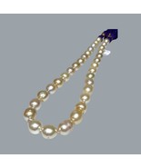 Glistening 10 - 15.4mm 32 pcs South Sea Light Gold Cultured Pearls 16&quot; S... - £2,415.09 GBP