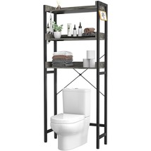 Over-The-Toilet Storage Rack, 3-Tier Bathroom Organizer Shelf Over Toilet, Frees - £121.00 GBP