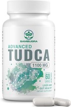 TUDCA Supplements 1100mg, TUDCA Liver Supplement for Liver Cleanse Detox and - £52.64 GBP